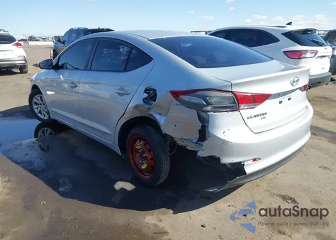 2018 Hyundai Elantra Se z USA, uszkodzony, nr VIN KMHD74LF6JU609331